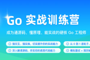 极客时间-Go实战训练营1期|2023年（完结）